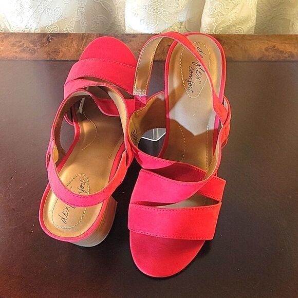 BRAND NEW DEXFLEX COMFORT CHUNKY HEEL SANDAL - Picture 12 of 12
